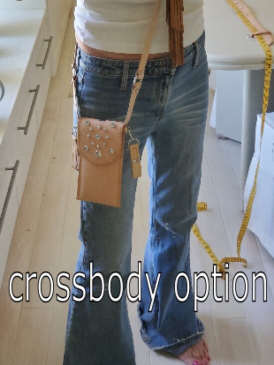 Women’s Belt + Crossbody Bag Set — 100% Full‑Grain Leather handcrafted main image 6